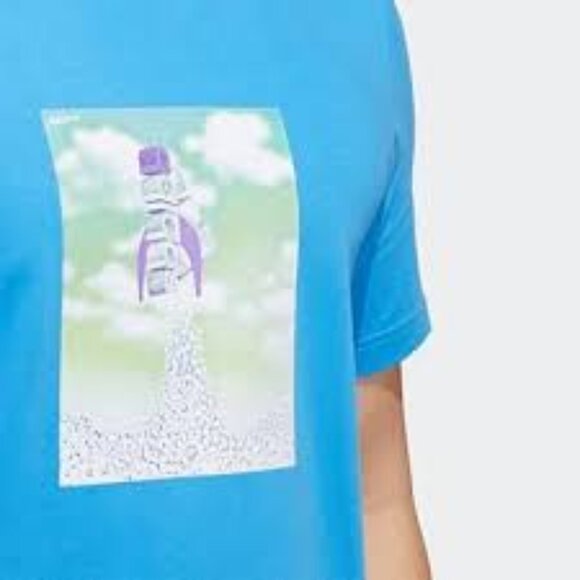Adidas Boost Rocket Graphic Tee Men's 3XLT - Picture 3 of 4